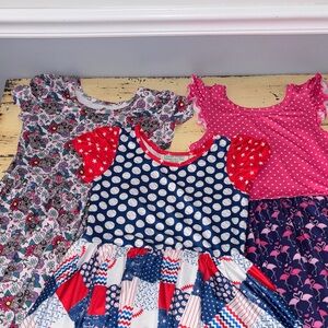 3 Charlies Project Twirl Dresses Size 8/10